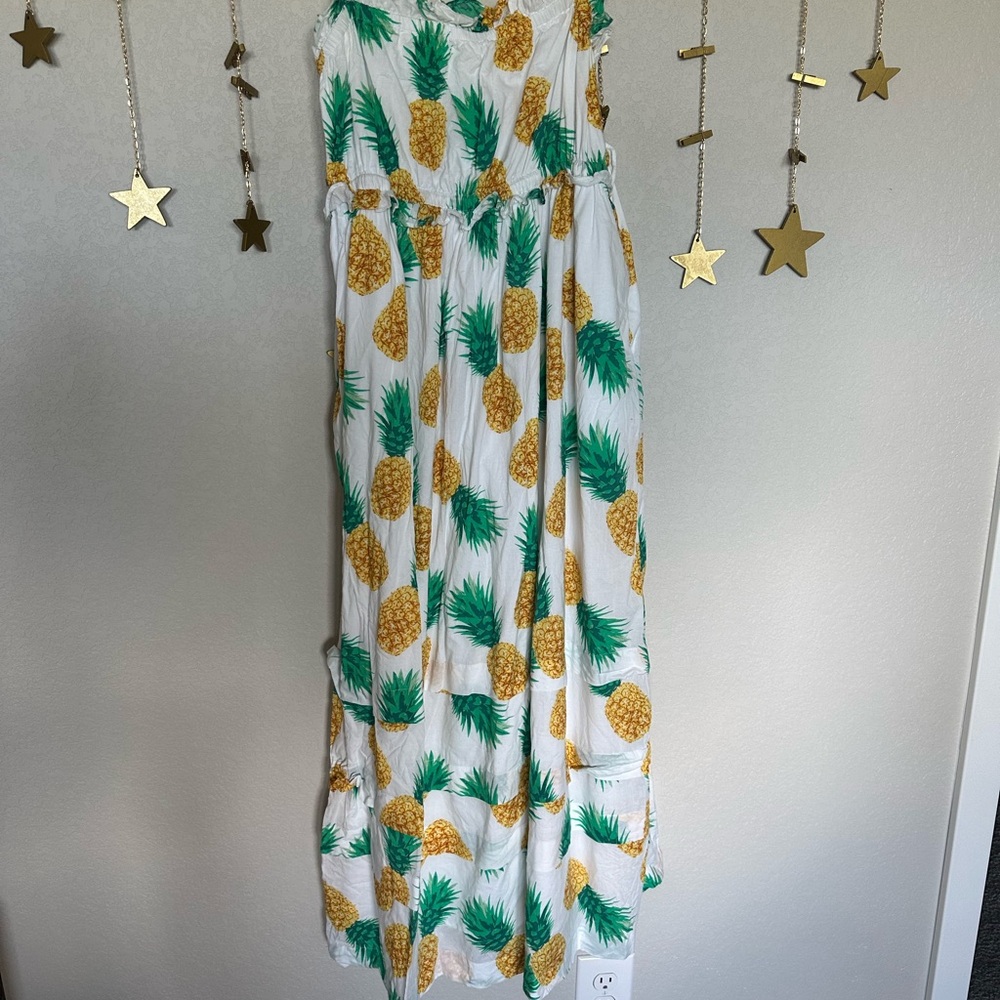 J. Crew Pineapple Print Sundress